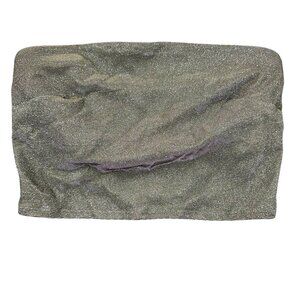 Wild Fable Metallic Crop Tube Top